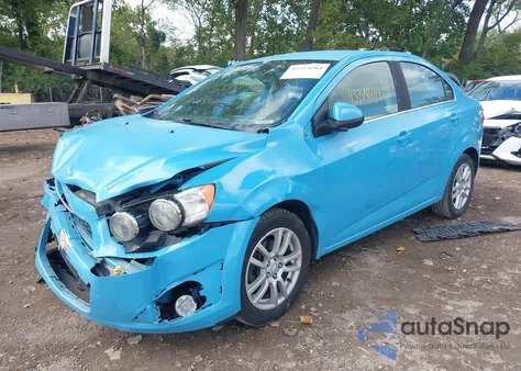 2014 Chevrolet Sonic Lt Auto z USA, uszkodzony, nr VIN 1G1JC5SH6E4154975